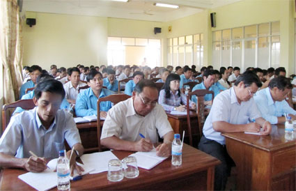 Đảng ủy khối doanh nghiệp triển khai NQTW 6