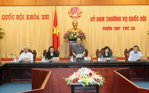UBTVQH chất vấn việc x&acirc;y dựng văn bản ph&aacute;p luật