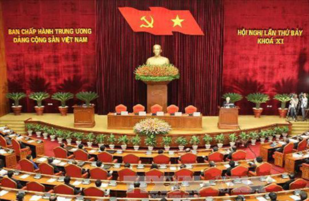 Bế mạc Hội nghị lần thứ 7 Ban Chấp h&agrave;nh Trung ương Đảng kh&oacute;a XI