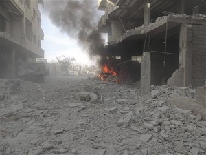 "Syria dùng vũ khí hóa học chống lực lượng nổi dậy"