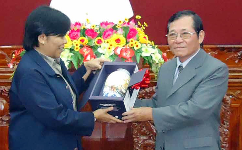 Tổng l&atilde;nh sự Th&aacute;i Lan tại TP. Hồ Ch&iacute; Minh l&agrave;m việc với l&atilde;nh đạo tỉnh B&igrave;nh Phước