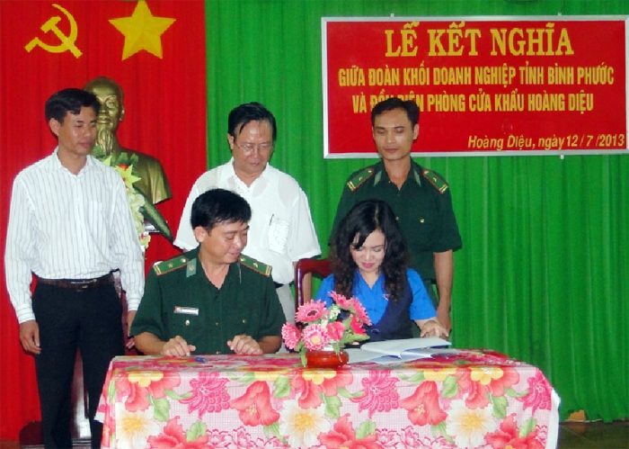 Đo&agrave;n khối doanh nghiệp: N&acirc;ng cao &yacute; thức x&acirc;y dựng v&agrave; bảo vệ an ninh bi&ecirc;n giới