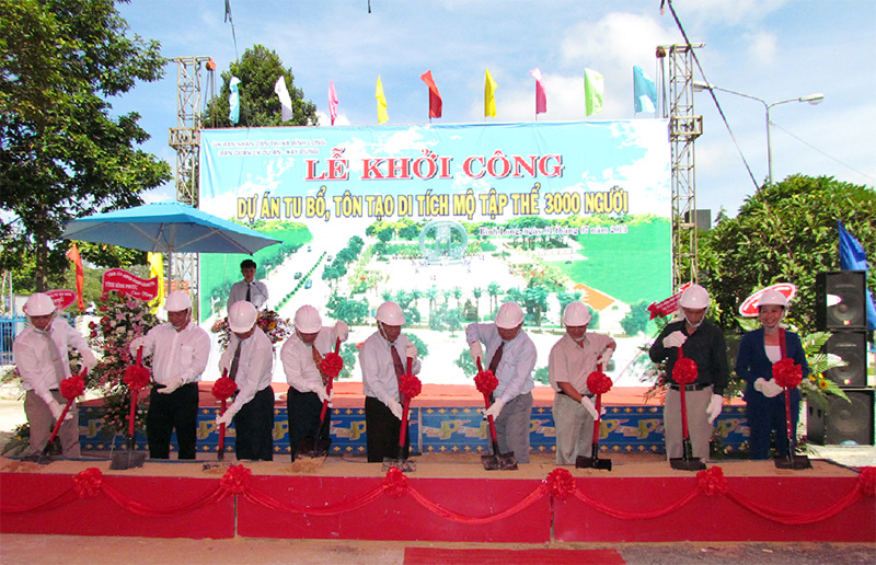 35,715 tỷ đồng tu bổ di t&iacute;ch mộ tập thể 3.000 người