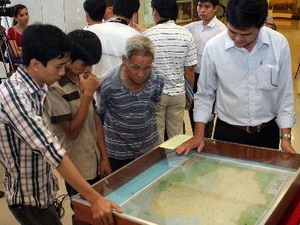 Trưng b&agrave;y bản đồ Trung Quốc kh&ocirc;ng c&oacute; Ho&agrave;ng Sa