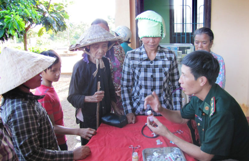 Chương tr&igrave;nh kết nghĩa, đỡ đầu c&aacute;c đơn vị BĐBP ở B&igrave;nh Phước