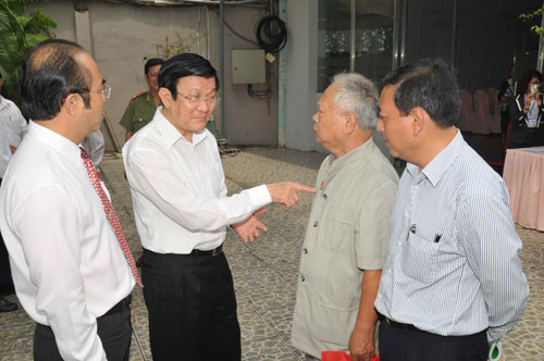 Chủ tịch nước Trương Tấn Sang: Hợp t&aacute;c nhưng kh&ocirc;ng phương hại đến chủ quyền