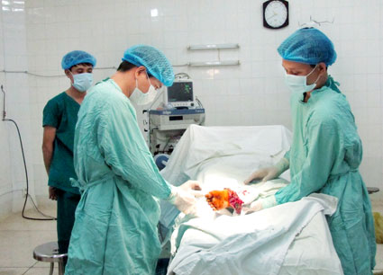 Đ&ecirc;m trắng ở Bệnh viện Đa khoa tỉnh