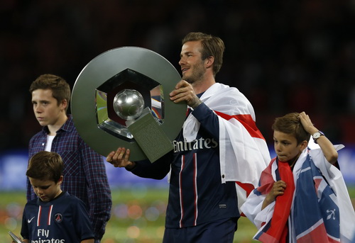 Beckham rơi lệ khi chia tay CĐV PSG