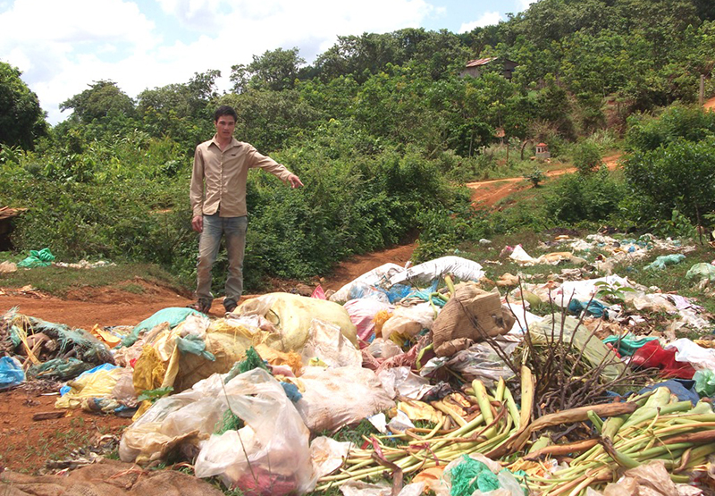 Xã Đắk Nhau: Ô nhiễm môi trường do rác thải
