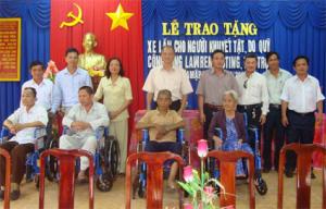 Hơn 10 tỷ đồng được bảo trợ cho bệnh nhân nghèo, trẻ mồ côi, người tàn tật