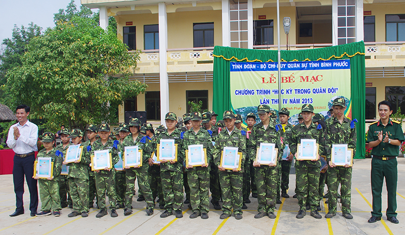 Bế mạc chương trình “Học kỳ quân đội”