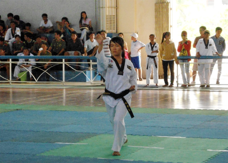 192 vận động viên tham gia giải taekwondo Bình Phước năm 2013