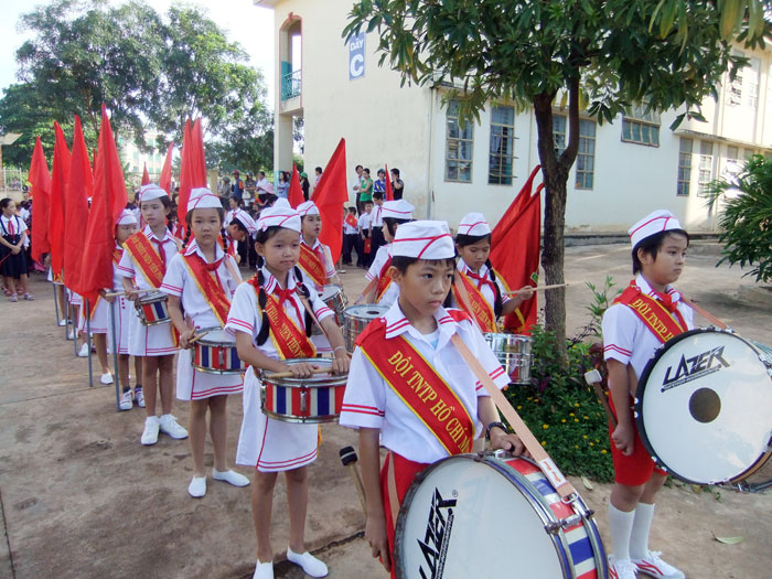 Hiệu quả hoạt động công tác đội qua mô hình cụm thi đua