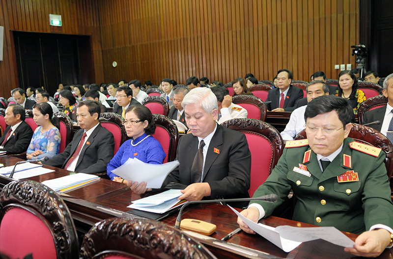 Đo&agrave;n đại biểu Quốc hội tỉnh: Đ&oacute;ng g&oacute;p nhiều &yacute; kiến quan trọng v&agrave;o c&aacute;c dự &aacute;n luật