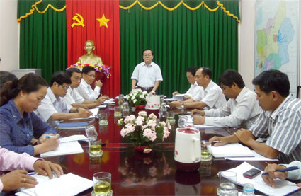 Giao ban HĐND tỉnh