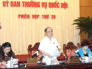 Bế mạc phi&ecirc;n họp thứ 20 Ủy ban Thường vụ Quốc hội