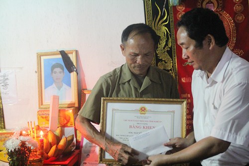 Chủ tịch nước gửi thư động vi&ecirc;n gia đ&igrave;nh em Nguyễn Văn Nam