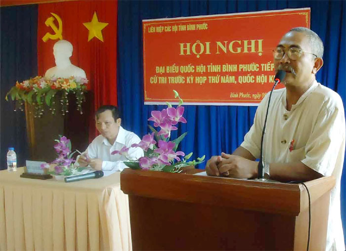 Đại biểu Quốc hội tiếp x&uacute;c cử tri Li&ecirc;n hiệp c&aacute;c hội khoa học v&agrave; kỹ thuật