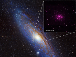 26 hố đen mới ở thiên hà Tiên Nữ