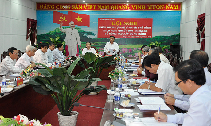 B&igrave;nh Phước qua một năm thực hiện Nghị quyết Trung ương 4