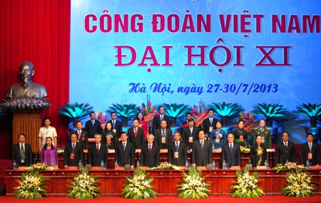 Khai mạc Đại hội XI C&ocirc;ng đo&agrave;n Việt Nam