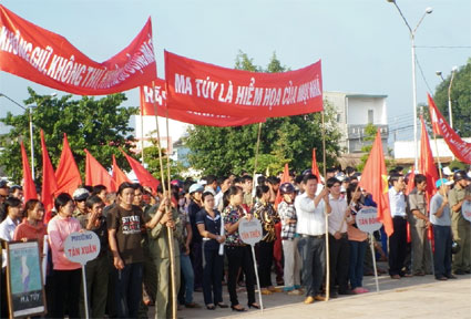 Hội nghị trực tuyến tổng kết công tác phòng, chống HIV/AIDS, ma túy, mại dâm năm 2012