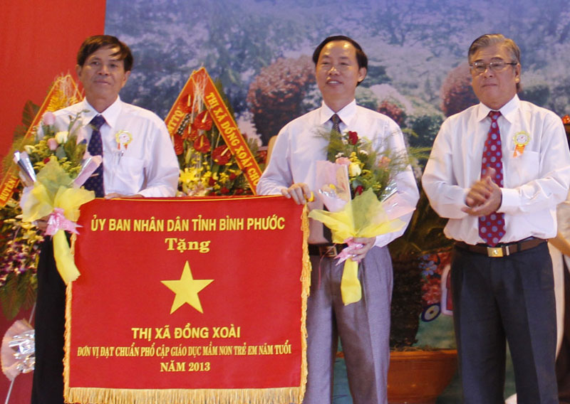 TX. Đồng Xoài được công nhận đạt chuẩn phổ cập giáo dục mầm non cho trẻ 5 tuổi