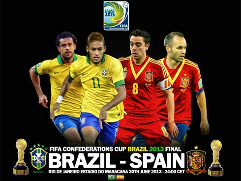 Brazil - Tây Ban Nha, chung kết trong mơ của hai gã khổng lồ