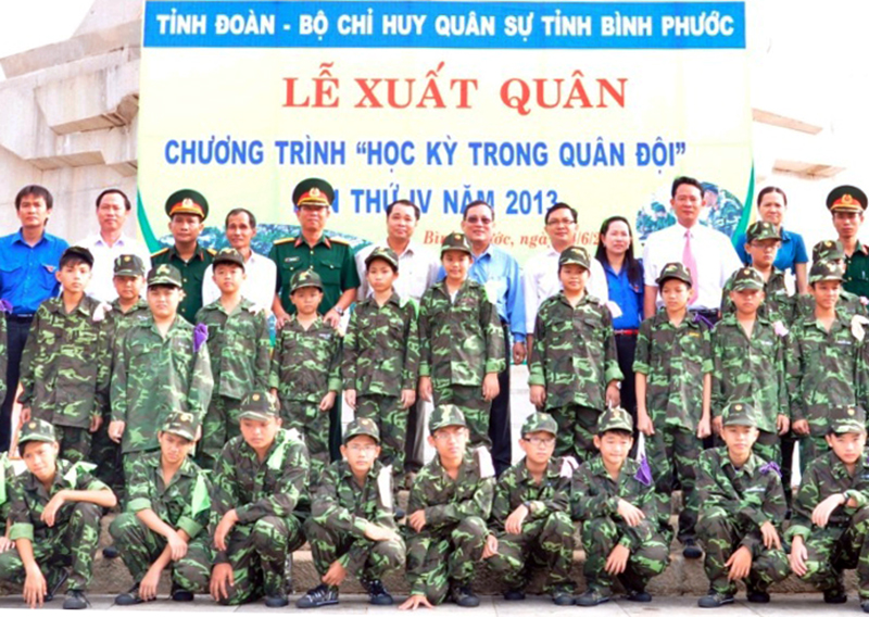 118 học viên tham gia học kỳ trong quân đội