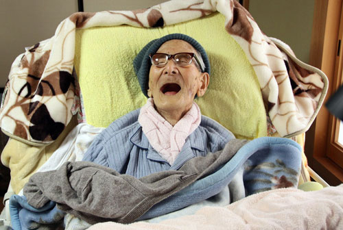 Người già nhất thế giới mừng sinh nhật 116 tuổi