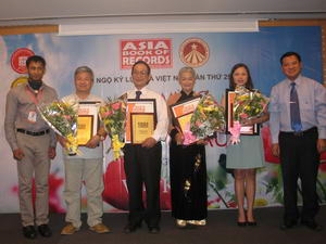 Thêm 4 kỷ lục Việt Nam được xác nhận kỷ lục châu Á