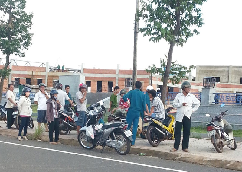 Phát hiện xác chết trong công trường xây dựng Trung tâm văn hóa Bình Phước