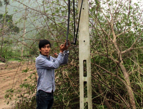 Bắt t&ecirc;n trộm c&aacute;p viễn th&ocirc;ng b&aacute;n ve chai