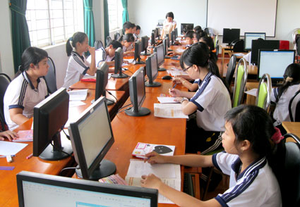 Trường THCS Tân Xuân, đơn vị dẫn đầu ngành giáo dục thị xã Đồng Xoài