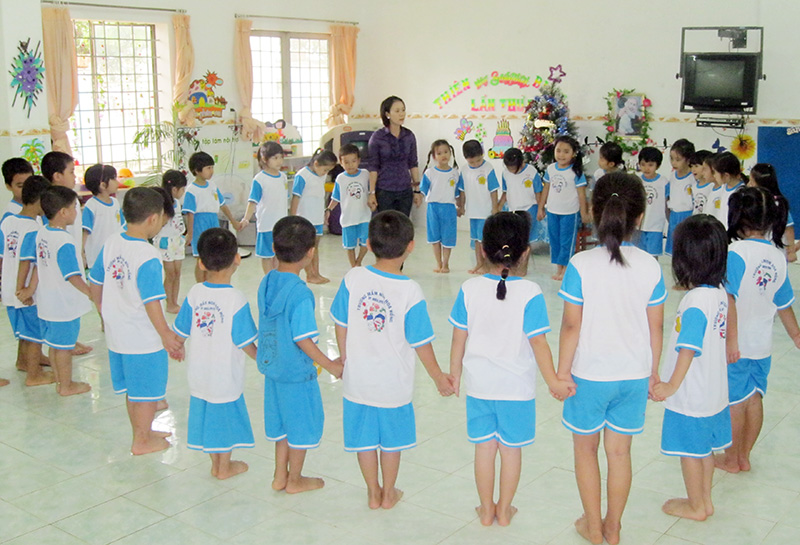 Trường đầu tiên trong tỉnh đạt chất lượng cấp độ 2