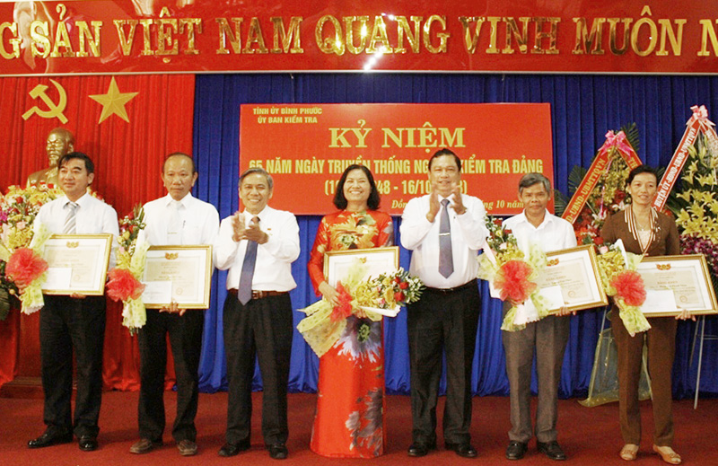 Kỷ niệm 65 năm ng&agrave;y truyền thống ng&agrave;nh Kiểm tra Đảng