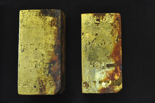 Kho vàng 1,3 triệu USD dưới đáy biển Mỹ