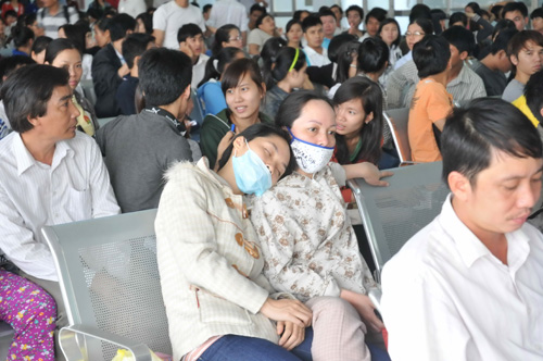 Hồi hộp với tàu tết