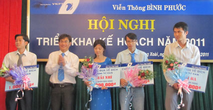 VNPT Bình Phước phấn đấu đạt doanh thu 346 tỷ đồng/năm
