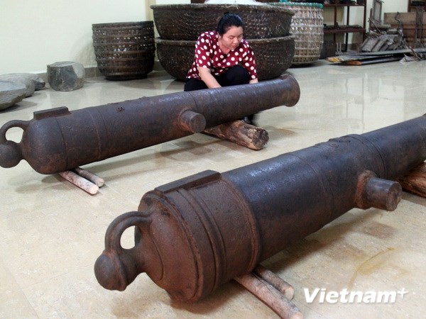 Phát hiện súng thần công từ cuối thế kỷ XIX tại Phú Yên