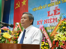 Ng&agrave;nh Kiểm s&aacute;t nh&acirc;n d&acirc;n tỉnh kỷ niệm 15 năm th&agrave;nh lập