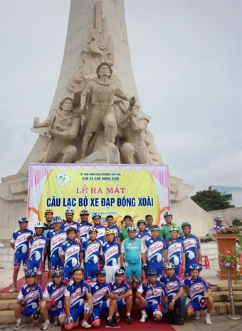 Bình Phước có thêm một câu lạc bộ xe đạp