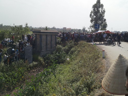 Phát hiện một thi thể bị thiêu cháy