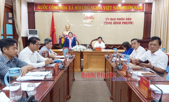 UBND tỉnh họp thông qua các nội dung trình HĐND tại kỳ họp cuối năm