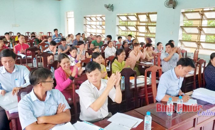 164 hộ dân đồng ý giao đất thực hiện dự án kênh dẫn sử dụng nước sau Cần Đơn