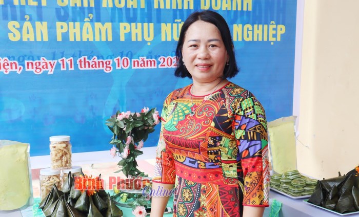 Cán bộ phụ nữ nhiệt huyết, năng động