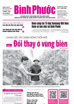 Báo in số 1000 Thứ Tư 27-9-2023 