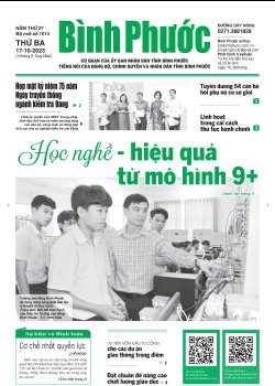 Báo in số 1014 Thứ Ba 17-10-2023 