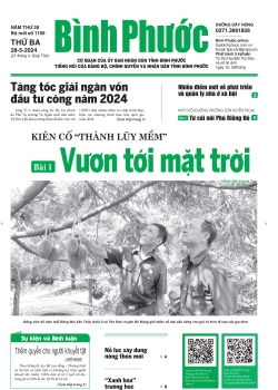 Báo in số 1169 Thứ Ba 28-5-2024 	