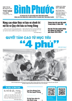 Báo in số 1176 Thứ Năm 6-6-2024 	